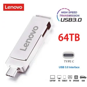 מתכת Lenovo 2tb USB דיסק הבזק כונן הבזק usb3.0 העברת קבצים במהירות גבוהה 16tb 8tb אולטרה-גדול קיבולת עמיד למים מקל usb